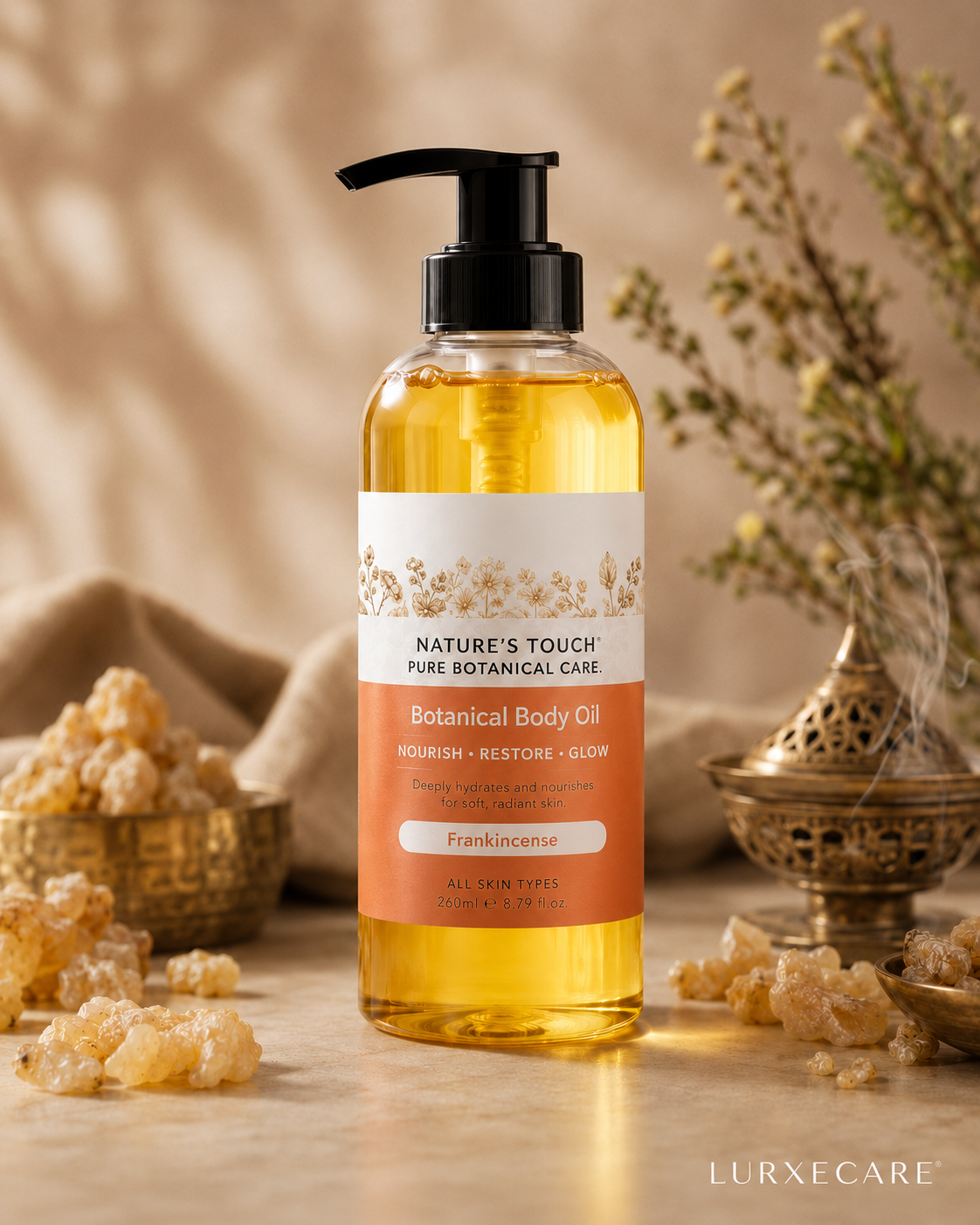 Botanical Body Oil – 260ml | LurxeCare