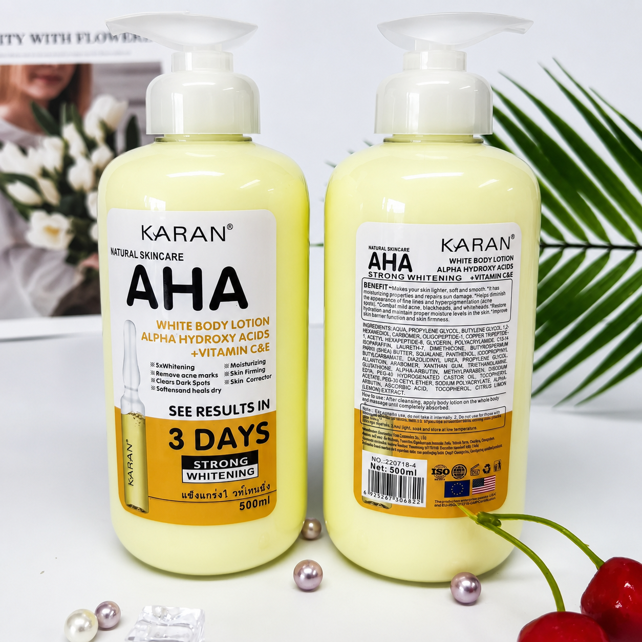KARAN AHA Brightening Body Lotion – 500ml