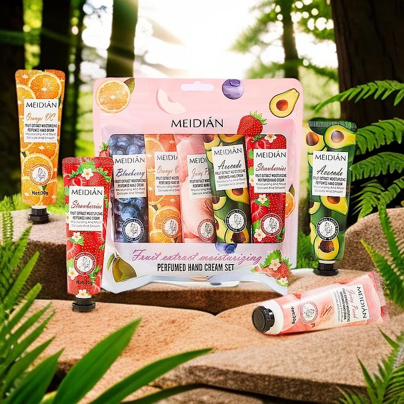 Lurxe | Fruit Scented Hand Cream Set (5pcs)